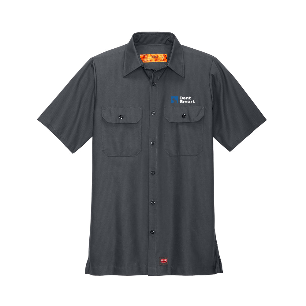 Red Kap Short Sleeve Solid Ripstop Shirt