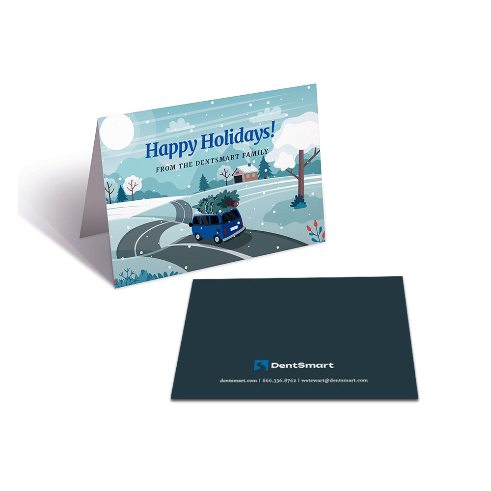 6x9 Postcards - Holiday Card - Body Shop